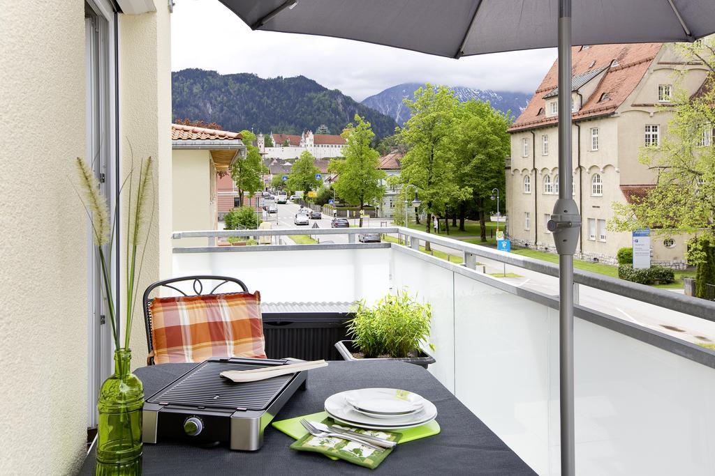 Ferienwohnung Schlossblick - City Фюссен Экстерьер фото