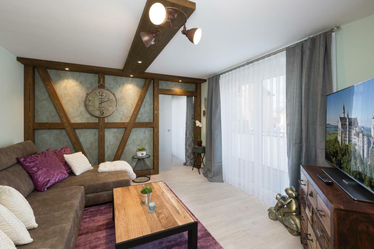 Ferienwohnung Schlossblick - City Фюссен Экстерьер фото